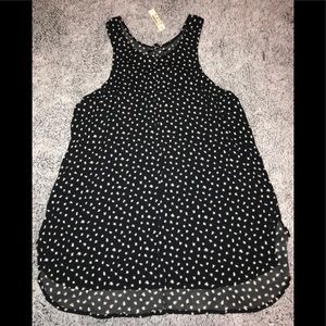 Madewell Racerback Tank Top in Star Flurry// Sz Sm